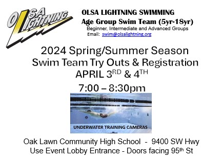 OLSA Lightning Swim LLC Home